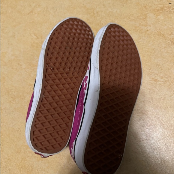 Pink Checkerboard Vans - Picture 3 of 5
